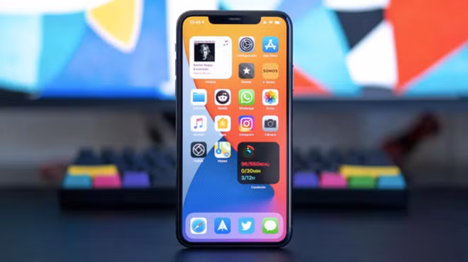 Giao diện iOS 14 trên iPhone