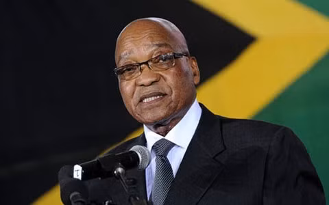 Tổng thống Nam Phi Jacob Zuma. Tổng thống Nam Phi Jacob Zuma.