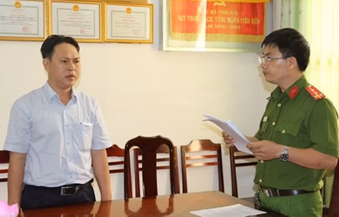 Ông Dương Minh Tâm, nguyên Phó chánh Thanh tra giao thông Cần Thơ khi bị khởi tố.