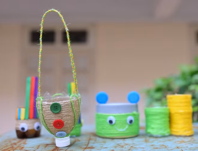 Thành quả của những đôi bàn tay khéo léo sau một buổi chiều của đoàn viên thanh niên Báo CAND.
