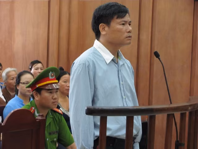 Bị can Trương Duy Nhất.