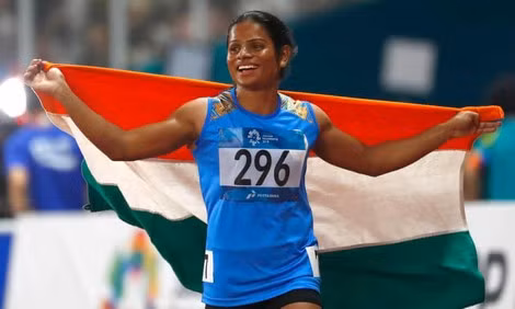 Dutee Chand giành Huy chương bạc nội dung chạy 100m nữ tại Đại hội Thể thao châu Á năm 2018. Dutee Chand giành Huy chương bạc nội dung chạy 100m nữ tại Đại hội Thể thao châu Á năm 2018.