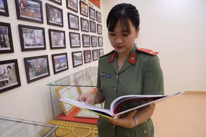 Trung úy Nguyễn Thị Hà Linh