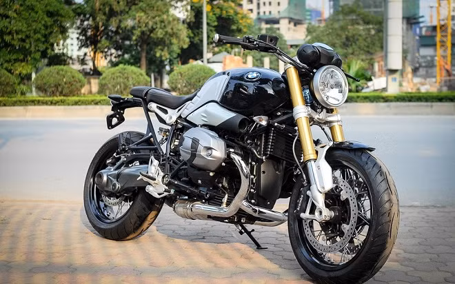 BMW R Nine T trước khi độ.