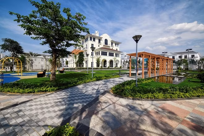 Xu hướng sống xanh trong các khu đô thị sinh thái đẳng cấp đang ngày càng được các gia đình có điều kiện lựa chọn