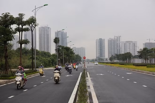 Tuyến đường được khánh thành tạo điều kiện người dân di chuyển nhanh và thuận lợi hơn.