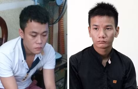 Từ trái sang: Nguyễn Văn Đô và Nguyễn Ngọc Tây.