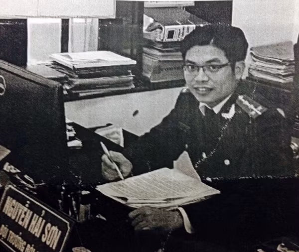 Đại úy Nguyễn Hải Sơn.