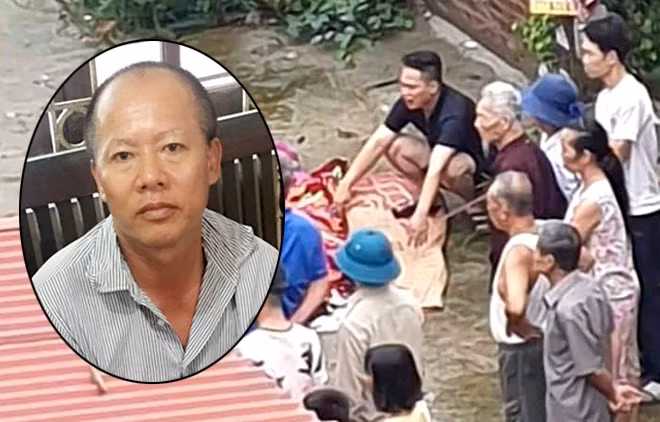 Đối tượng Đông và hiện trường vụ án. Đối tượng Đông và hiện trường vụ án.