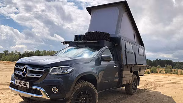 Chiếc xe được trang bị nhiều nâng cấp mới giúp xe hoạt động off-road ấn tượng hơn.