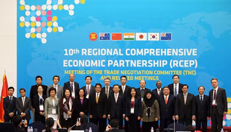 Các đại biểu tham dự Hội nghị lần thứ 10 của RCEP.