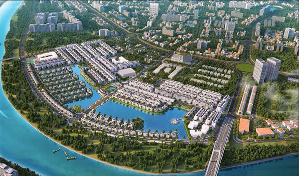 Khu đô thị đồng bộ Vinhomes Marina có tổng diện tích 49,2ha, nổi bật với hệ thống cảnh quan tiện ích đặc sắc, kiến tạo nên một điểm đến mới của Hải Phòng với hồ điều hòa 7,2ha, Con đường tình yêu, Đại lộ Ánh sáng, Nhà hàng thủy tạ phong cách Santorini…(hình ảnh minh họa).