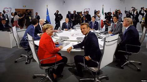 Các nhà lãnh đạo G7. Các nhà lãnh đạo G7.