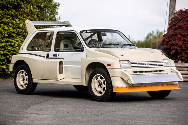Chiếc xe đua hạng B MG Metro 6R4 đời 1985.