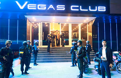 Bar Vegas ở đường Bà Triệu, thành phố Huế.
