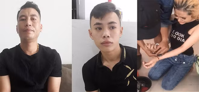 Các đối tượng Khiêm, Tùng, Ngân.