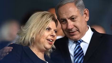 Thủ tướng Israel Benjamin Netanyahu và phu nhân. Ảnh: Akipress.com.