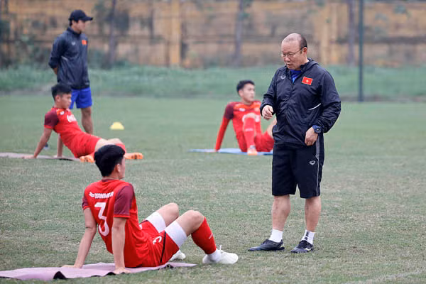 Ông Park sẽ phải xử lý với những ca chấn thương của ĐT Việt Nam. Ảnh: M.H.