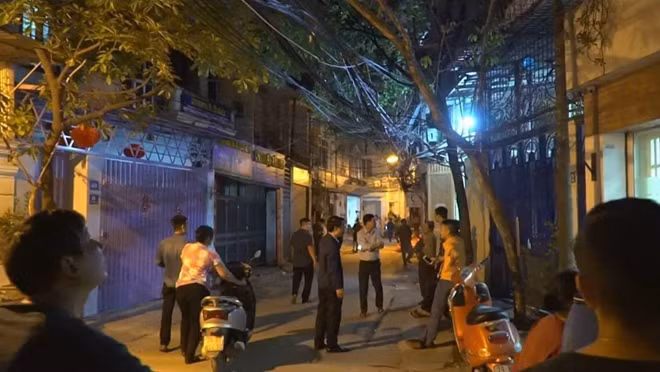 Hiện trường vụ việc.