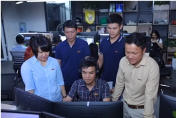 Nhóm tác giả của Truyền hình ANTV đạt giải A Giải báo chí quốc gia 2018 biên tập, dựng hình phóng sự.