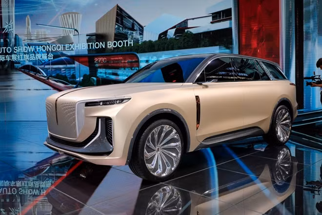 Mẫu SUV chạy điện Hongqi E115.