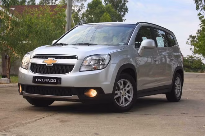Chevrolet Orlando nằm trong diện triệu hồi vì lỗi túi khí.
