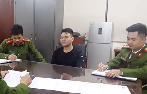 Nguyễn Văn Năm bị Công an Lai Châu bắt giữ.