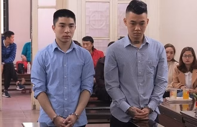 Hai bị cáo Hiển và Chính.