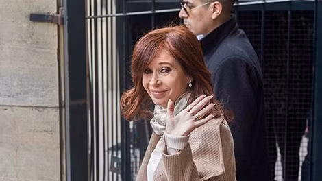 Bà Cristina Kirchner.