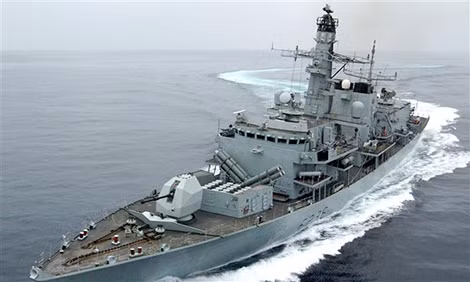Chiến hạm HMS Montrose của Anh. Chiến hạm HMS Montrose của Anh.