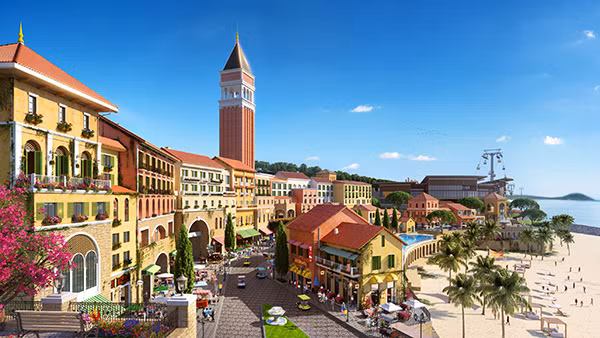 Lối kiến trúc Ý lãng mạn của Sun Premier Village Primavera.