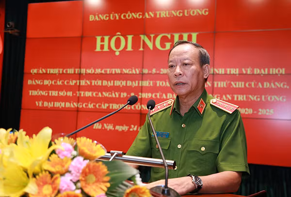Thứ trưởng Lê Quý Vương phát biểu khai mạc và quán triệt nội dung Thông tri số 01.