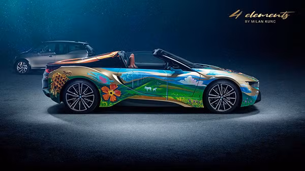 Chiếc BMW i8 Roadster “4 Element” độc đáo.