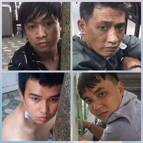 Tuấn “Tí Nị” và đồng phạm sa lưới pháp luật. Tuấn “Tí Nị” và đồng phạm sa lưới pháp luật.
