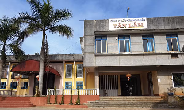 Trụ sở Công ty CP Nông sản Tân Lâm.