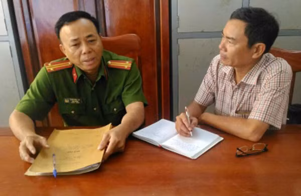 Trung tá Phạm Ngọc Ánh – Đội trưởng Đội điều tra tổng hợp Công an TP Tuy Hoà trao đổi với PV Báo CAND về những vụ xâm hại tình dục trẻ em.