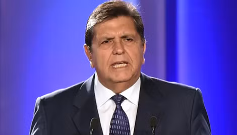 Cựu Tổng thống Alan Garica. Ảnh: Reuters. Cựu Tổng thống Alan Garica. Ảnh: Reuters.