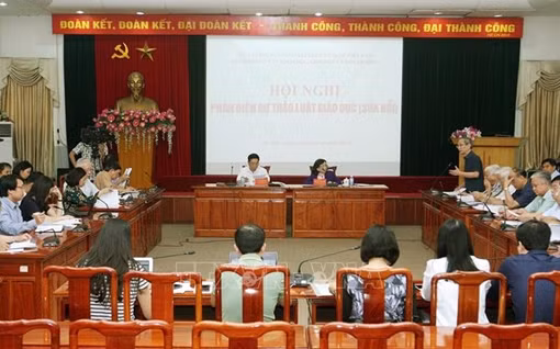 Dự thảo Luật Giáo dục (sửa đổi) cần bao quát nhiều vấn đề bức xúc của xã hội hiện nay