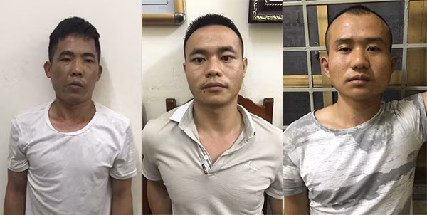 Các đối tượng trong vụ án.