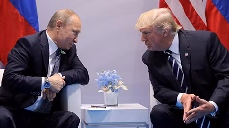 Tổng thống Nga V.Putin và Tổng thống Mỹ D.Trump đã không thể cứu vãn được sự đổ vỡ của INF. Ảnh: Quartz. Tổng thống Nga V.Putin và Tổng thống Mỹ D.Trump đã không thể cứu vãn được sự đổ vỡ của INF. Ảnh: Quartz.