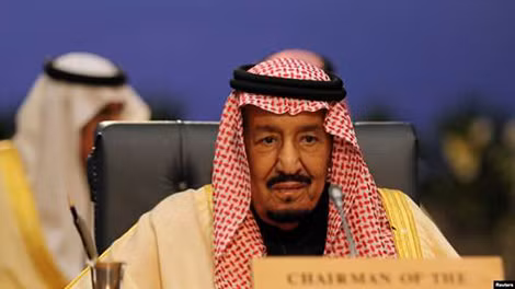Vua Salman của Saudi Arabia.