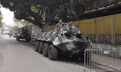 Lực lượng Công binh rà phá bom, mìn, chất nổ trước các sự kiện.