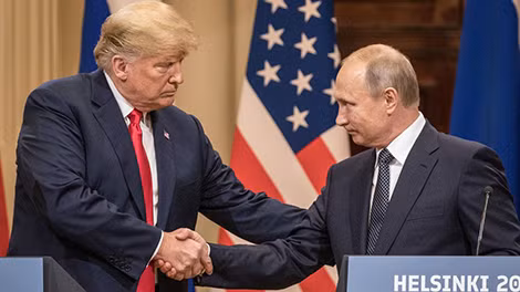 Nhiều khả năng Tổng thống Nga Vladimir Putin và Tổng thống Mỹ Donald Trump sẽ có cuộc gặp bên lề G20 tại Nhật Bản. Ảnh: Grist.