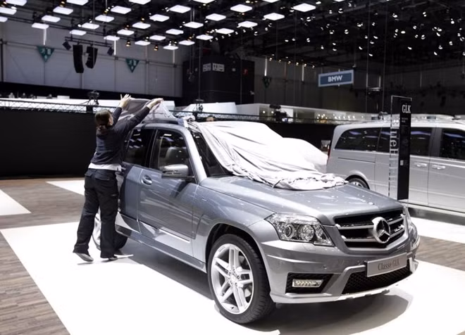 Mercedes GLK 220 CDI động cơ diesel bị tố gian lận khí thải.