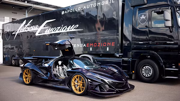 Apollo Automobili đã xác nhận việc chính thức sản xuất mẫu siêu xe thể thao Intensa Emozione.