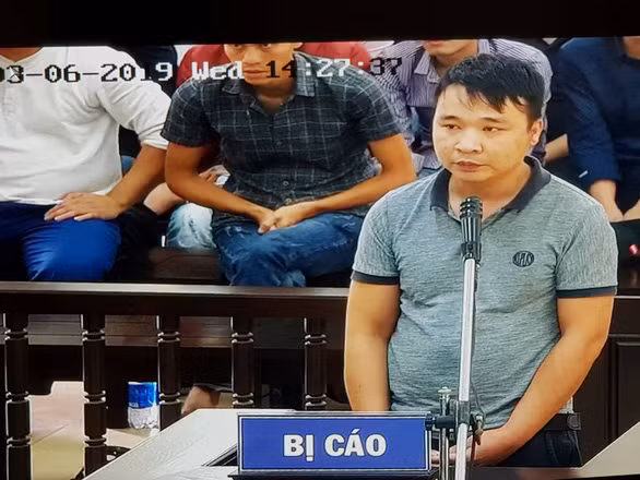 Bị cáo Trần Đăng Việt.