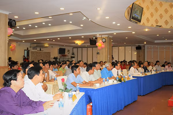 Quang cảnh buổi lễ.