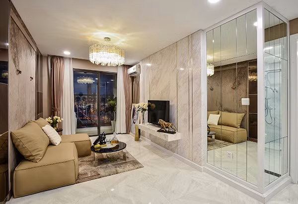 Các căn hộ được thiết kế thông minh và mang phong cách hiện đại (Ảnh nhà mẫu D’. El Dorado). Các căn hộ được thiết kế thông minh và mang phong cách hiện đại (Ảnh nhà mẫu D’. El Dorado).