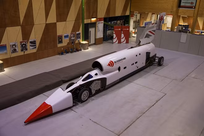 Bloodhound Land Speed Record.<