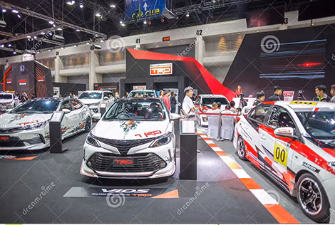Triển lãm ô tô quốc tế 2017 tại BangKok, Thái Lan.